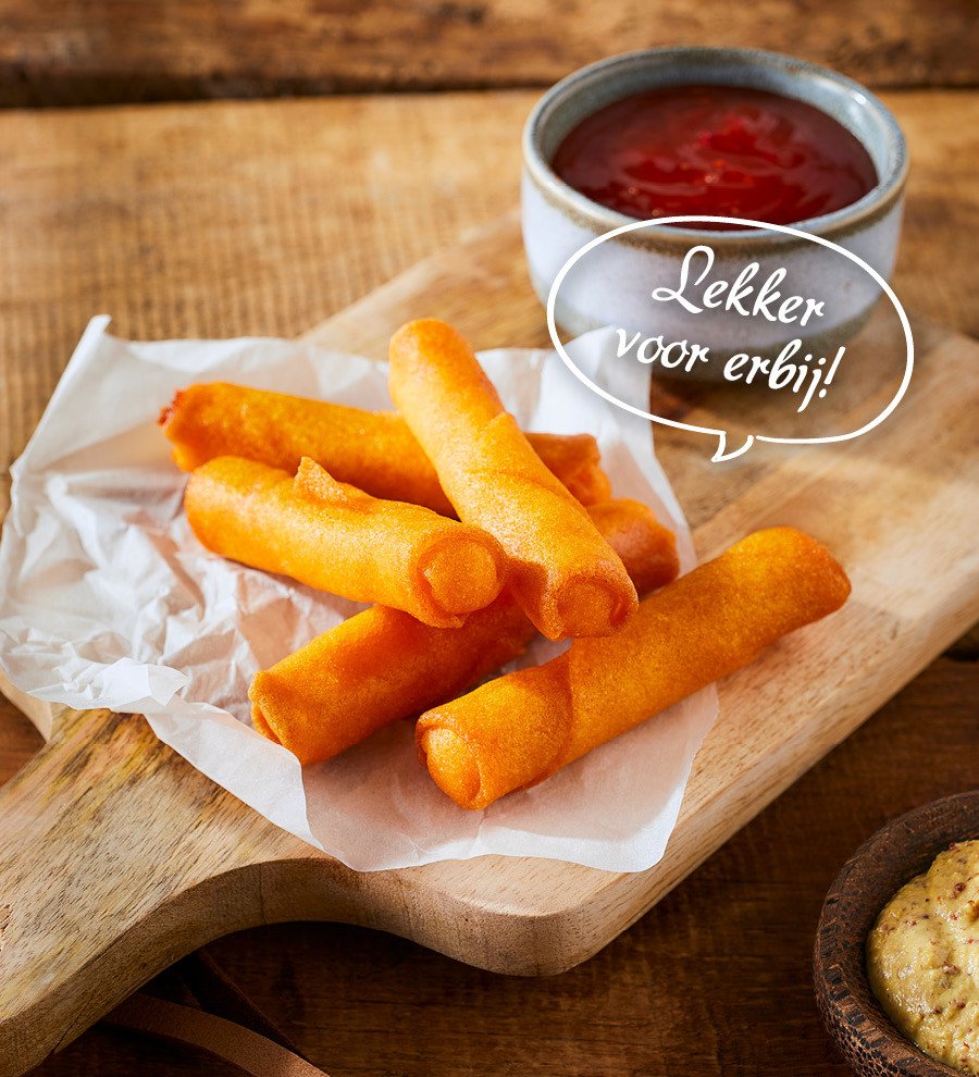 KaasTengels met chilisaus tijdens de cheesy weken